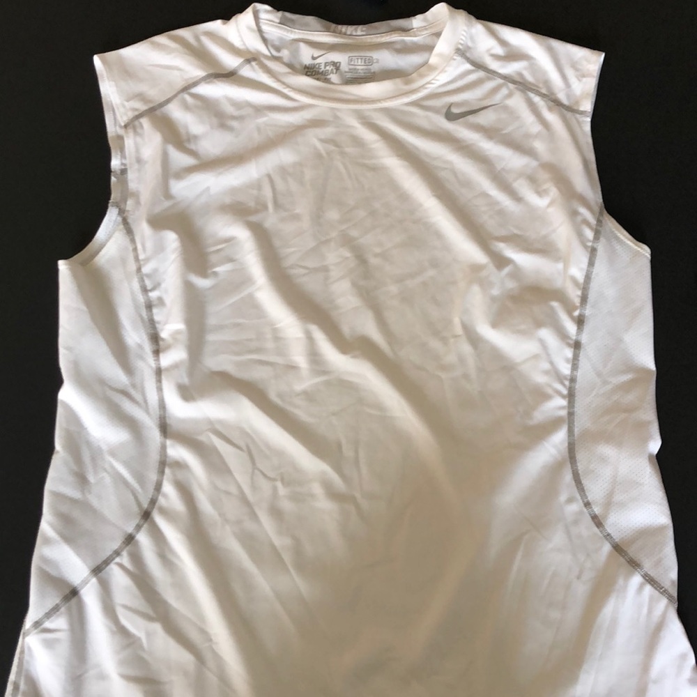 White Nike Sleeveless
